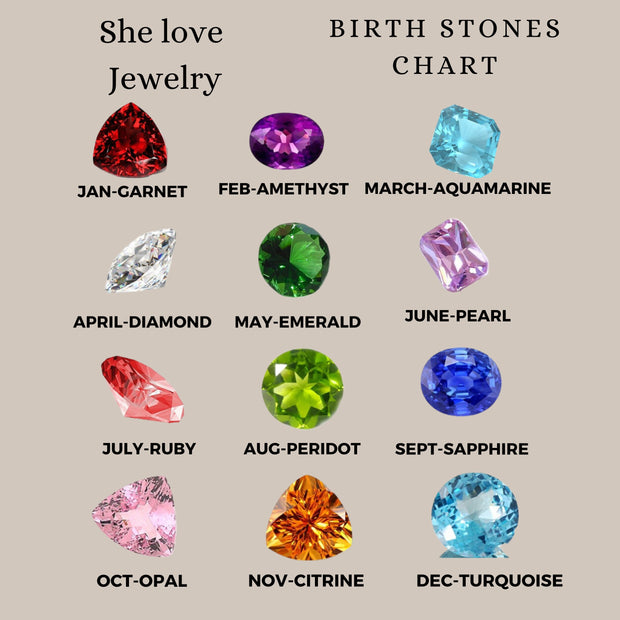 The Birthstone Signature Name  Necklace