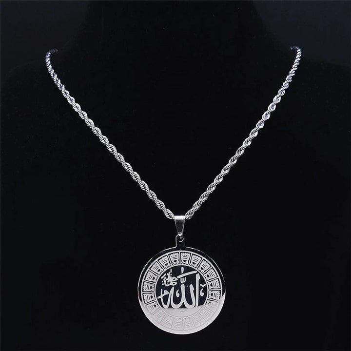 ALLAH Round Necklace