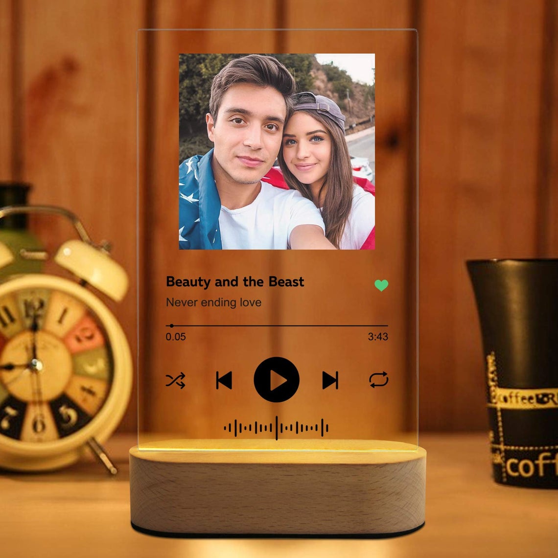 PERSONALIZED MUSIC PLAQUE